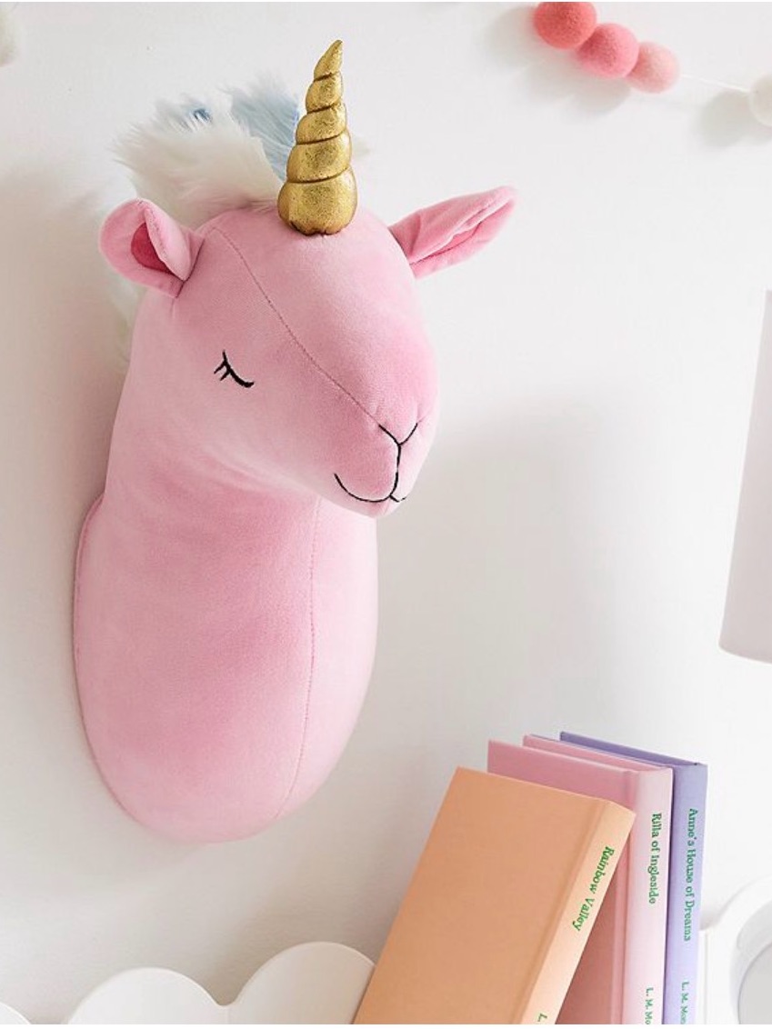The Big One Kids Unicorn Head Mount Wall Decor Nwot — image 6 of 8